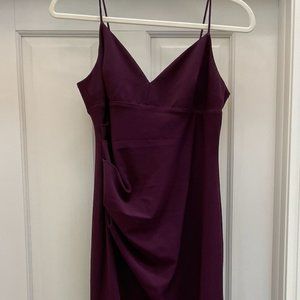 Calvin Klein Evening Gown, Size 6, Deep Purple